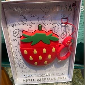 dELIA’S Apple Air Pods Pro Case-Strawberry